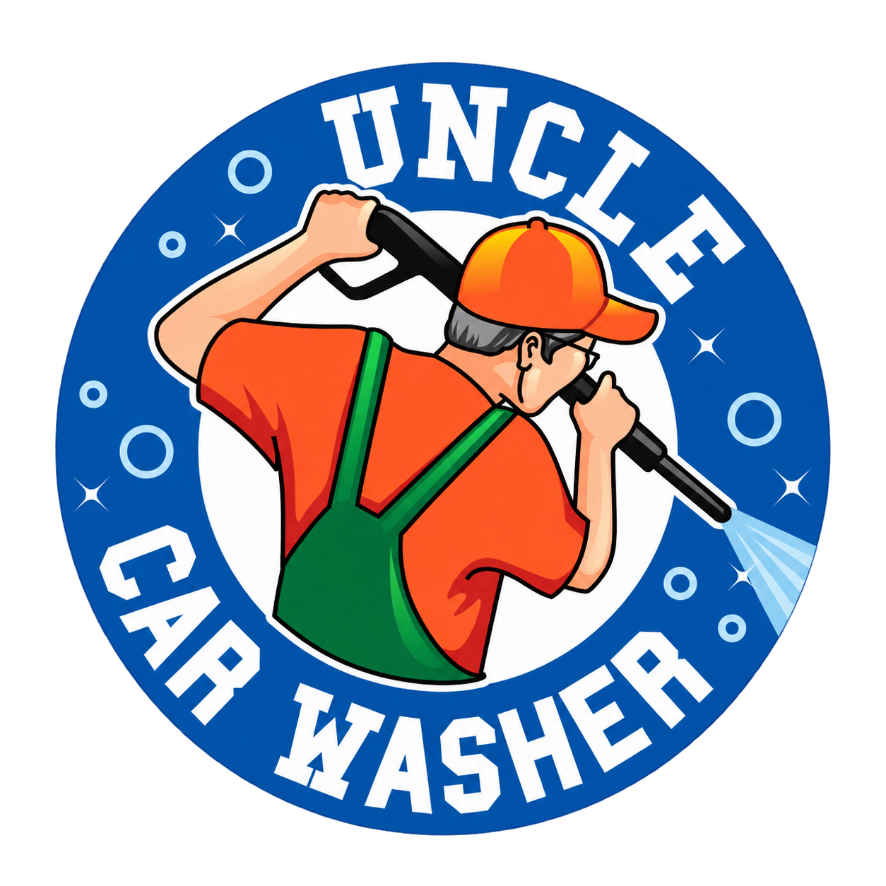 Uncle Car Washer Logo